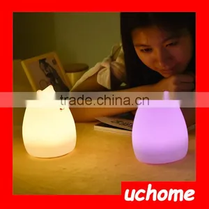 UCHOME Wholesale Colorful Silicone Led Night Light thumbnail-2