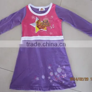 Custom Girls' Dress Fashion Long Dress thumbnail-1
