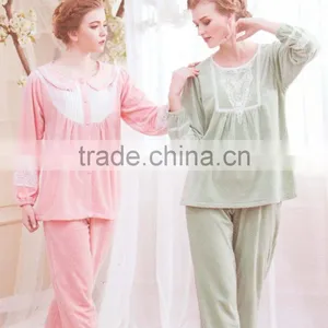 Ladies Night Wear Family Pajama Set Sleepwear for Women thumbnail-1