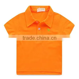 2016 Fashion Polo Shirt Stock Lot 100 Cotton Honeycomb New Style Kids Polo Shirt thumbnail-4