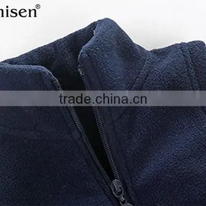 Oem Factory Fleece Custom Men Vest thumbnail-3