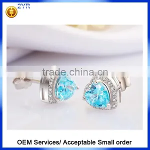 Silver Earrings 925 Jewelry,925 Sterling Silver Earrings thumbnail-1