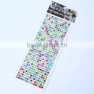 Crystal /acrylic Diamond Sticker Rhinestone Gem Car Stickers Decorate Sticker thumbnail-2