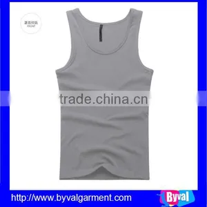 Hot Sale Mens Tank Top Slim Athletic Muscle Tank Top for Sports thumbnail-2