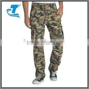 100% Cotton Cargo Camo Pants thumbnail-1