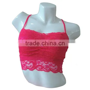New Style Seamless Woman Underwear Ladies Bra Ladies Tank Top W/lace thumbnail-1