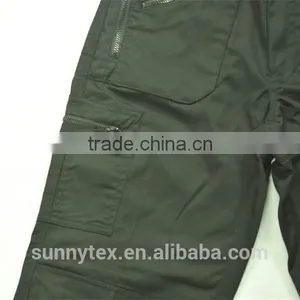 Mens Polycotton Casual Multipockets Cargo Pants Work thumbnail-5