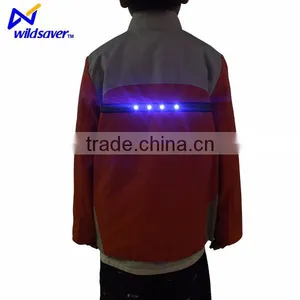 Unique High Visibility LED Glowing Reflective Traffic Safety Kid Jacket thumbnail-5