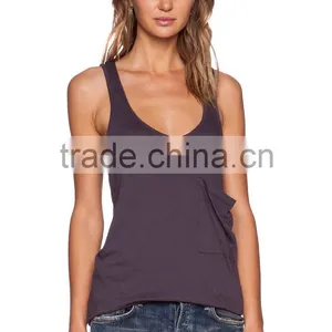 Chest Pocket Tank Tops Light Weight thumbnail-1