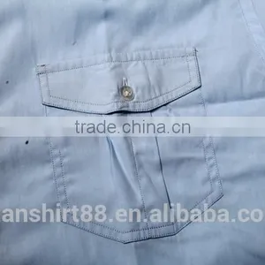 Mens Short Sleeve Formal Work Shirt thumbnail-5