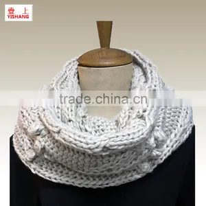 Lady Scarf 100%Acrylic Lady Fashion Style Scarf thumbnail-1