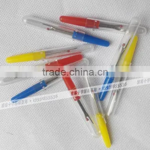 100pcs/bag Plastic Sewing Tool Small Stitch Ripper Sewing Thread Cutter Diy Sewing Accessories Seam Ripper for Cross Stitch thumbnail-1