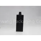 Black Square HDPE Lotion Plastic Pump Bottles With Screen Printing thumbnail-1