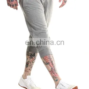 Custom Soft French Terry Capri Jogger Shorts thumbnail-3