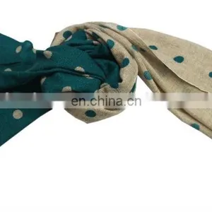 Cashmere Pashmina Wool Polka Dot Shawls thumbnail-5