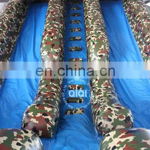 Camouflage Design Inflatable Slide for Adult Outdoor Amusement Game thumbnail-3