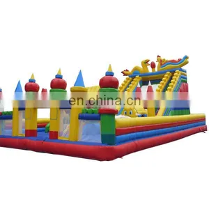 Outdoor Giant Themed Inflatable Amusement Park for Children,inflatable Fancy Amusement Park for Commercial thumbnail-3