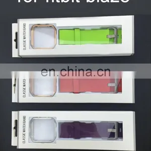 for Fitbit Blaze Band, Soft Silicone Watch Band for Fitbit Blaze Smart Fitness Watch thumbnail-1