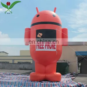 Promotion Event Android Model Giant Inflatable Advertising Cartoon thumbnail-1