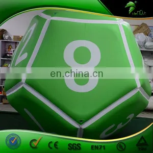 4 m Hanging Inflatable Dice Shape Balloon Inflatable Custom Polygon Ball Advertising Display PVC Decorative thumbnail-5