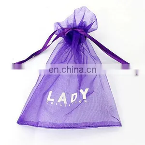 Printed Organza Bags Customized Organza Pouches Wholesale Free Sample thumbnail-1