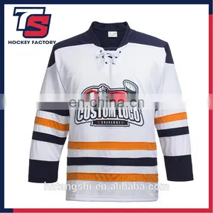 Custom Embroidery Jersey Wholesale Sublimation Custom Design Hockey Jersey Nhl Team Ice Hockey Wear thumbnail-3