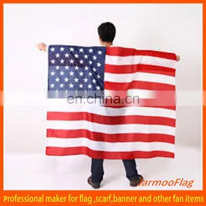 Hot Selling USA Fabric Cape Flag thumbnail-1