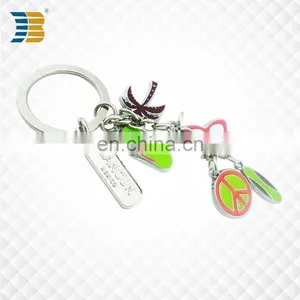 Ocean Style Custom Made Metal Soft Enamel Keychain thumbnail-2