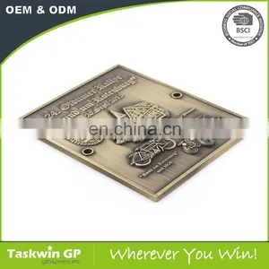 Custom Logo Printable Antique Recessed Medal thumbnail-4