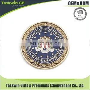 Promotional Custom Metal Embellishments for Crafts Coin thumbnail-1
