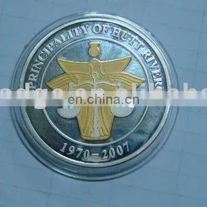 2015 Manufactory Production Nickel Metal Collection Coin, China Factory Custom Make Challenge Coin Packed With Plastic Box thumbnail-1