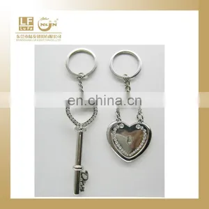 Key Shaped and Heart Shaped Key Chain thumbnail-1