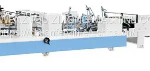 All-in-one Muti-functional New Product Crash Lock Bottom Straight Line Medicine Box Folder Gluer Machinery thumbnail-1