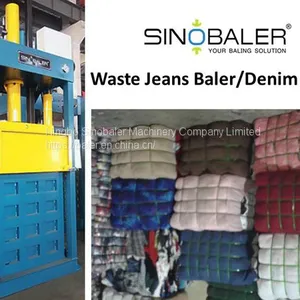 Waste Jeans Baler / Denim Baler thumbnail-1