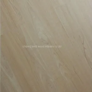 8mm Shining Waterproof Fireproof Laminate Wood Plank Flooring thumbnail-1