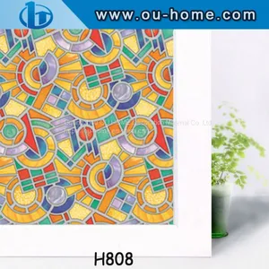 OUHOME Window Tinting Film PVC Glass Window Film Without Glue Static Film thumbnail-1