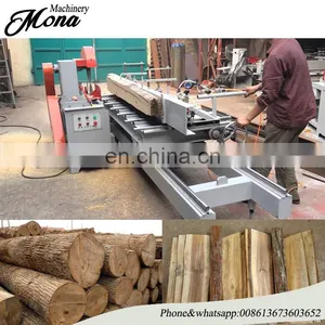Double Blade Wood Log Table Saw thumbnail-2