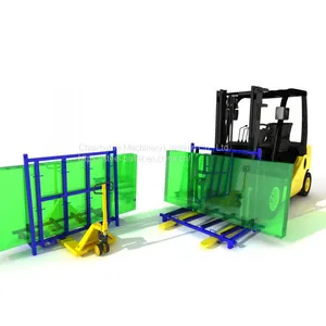 Steel Glass Transportation Racks Slab Buggy Cart thumbnail-4