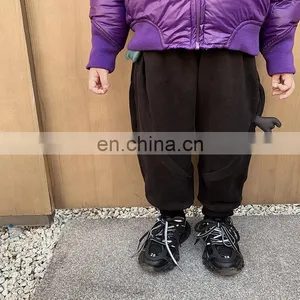 6358 Baby Clothes Pants Children Winter Kids Girl Cute Casual Pants thumbnail-5
