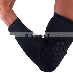 Arm Sleeve Compression Elbow Sleeve Padded Shooter Sleeves Protective Pads Support for Basketball Football Volleyball Baseball thumbnail-5