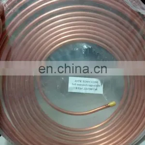 1/4 5/8 Inch Type K L M Air Conditioner Pancake Coil Copper Tubing thumbnail-4