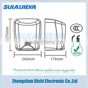 Hotel Bathroom Supplies Wall Mounted High Speed Automatic Hand Dryer Machine thumbnail-5