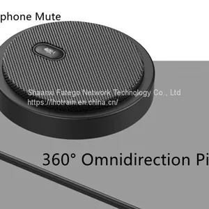 Hotrain FX208U Portable USB Interface Mini 360 Degree Omnidirectional Microphone Without Speaker thumbnail-1