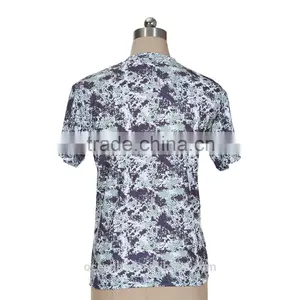 100% Poly Knit Mens Sublimation Print T Shirts thumbnail-2