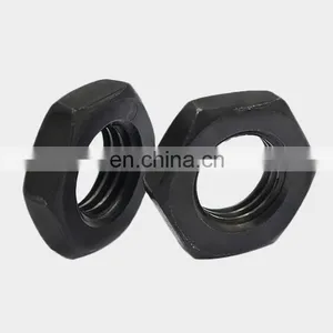China Manufacturer Zinc Plated DIN439 Finished Hex Jam Thin Nut thumbnail-3