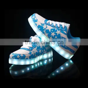 Hot Sale Gold Led Shoes Silver Led Shoes Fashion Adults Light Up Shoes Wholesale For Retails thumbnail-2
