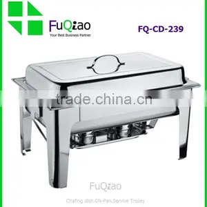 2015 Hottest Rectangle Stainless Steel Electric Buffet Chafing Dish in Low Price thumbnail-1