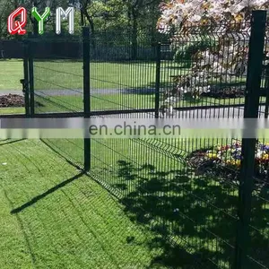 Welded Wire Mesh Fence Panels In 12 Gauge 3d Curved Panel Fence thumbnail-5