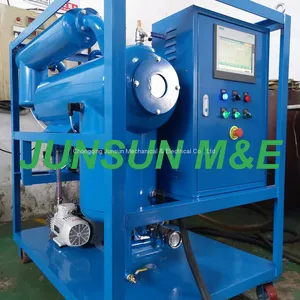 ZY-20 PLC&HMI Controlled 1200 L/HR Transformer Oil Dehydration and Filtration Equipment thumbnail-1