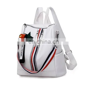 Wholesale Hot Selling Custom, Mini Waterproof Women Pu Leather Day Backpack Cute Women Fashion/ thumbnail-1